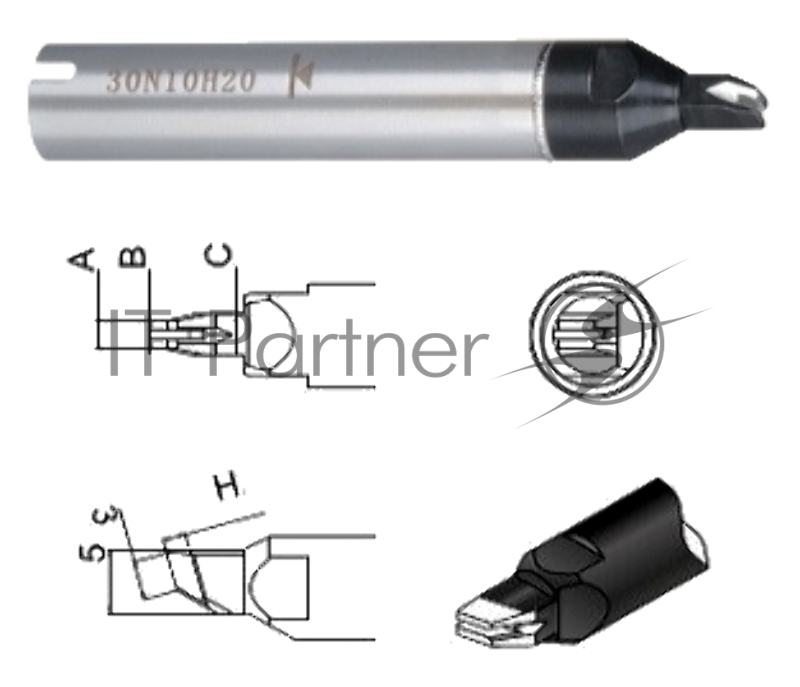 Жало для паяльника 911G-32N12H23 SOLDERING ROBOT TIP