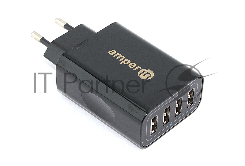 Блок питания (сетевой адаптер) Amperin 4-port USB*5V 2.4A (YDS-TC028-4-0-0)