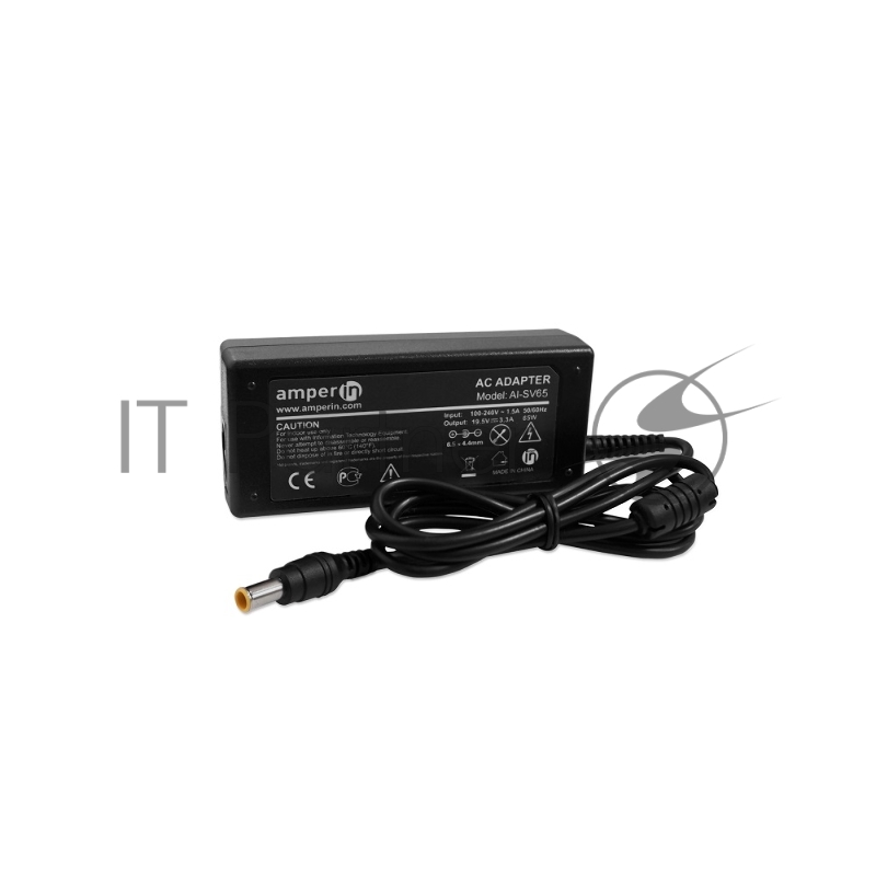 Блок питания (сетевой адаптер) Amperin AI-SV65 для ноутбуков Sony Vaio 19.5V 3,3A 6.5pin