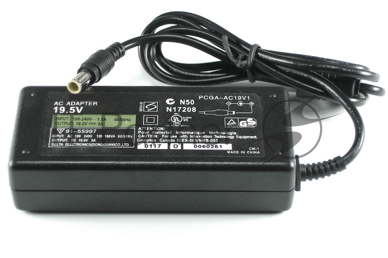 Блок питания (сетевой адаптер) для ноутбуков Sony Vaio 19.5V 3.3A 6.5pin HC