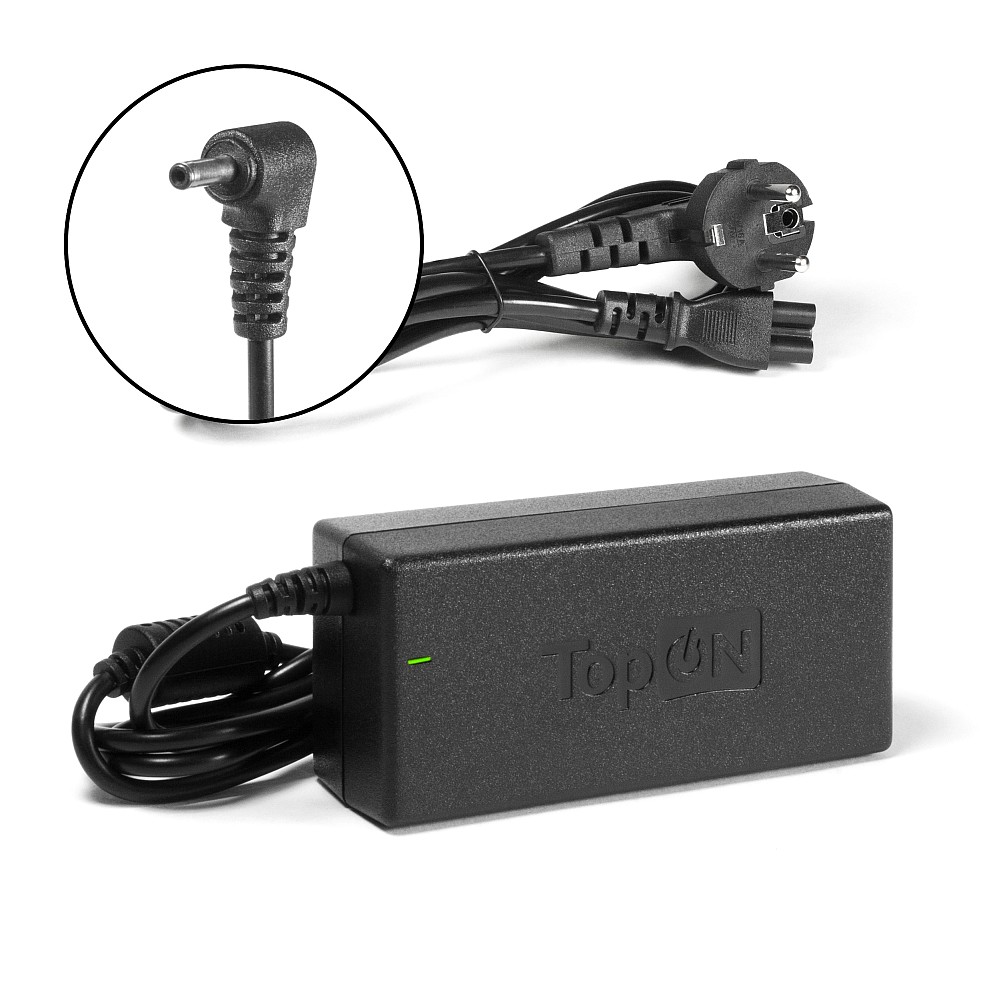 Блок питания для ультрабука Asus Zenbook UX32, UX42, Acer Chromebook 14, Samsung NP530 Series. 19V 3.42A (3.0x1.1mm) 65W. 40JW19V1AJ, ADP-45AW/AA.