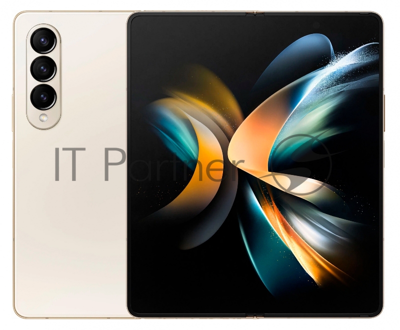 Смартфон Samsung SM-F936B Galaxy Z Fold 4 256Gb 12Gb бежевый раскладной 3G 4G 7.6 1768x2208 Android 11 10Mpix 802.11 a/b/g/n/ac/ax NFC GPS GSM900/1800 GSM1900 TouchSc Ptotect