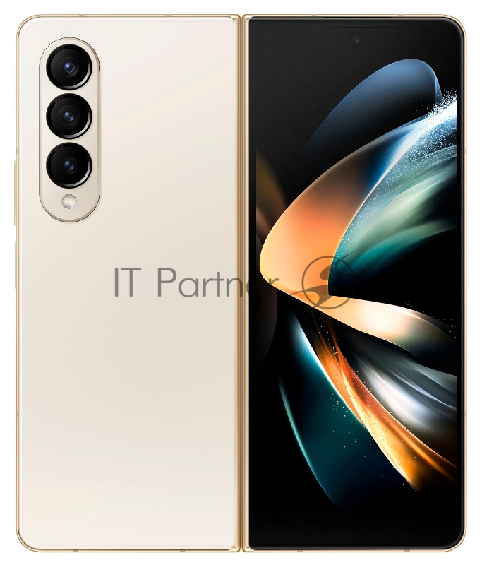 Смартфон Samsung SM-F936B Galaxy Z Fold 4 256Gb 12Gb бежевый раскладной 3G 4G 7.6 1768x2208 Android 11 10Mpix 802.11 a/b/g/n/ac/ax NFC GPS GSM900/1800 GSM1900 TouchSc Ptotect