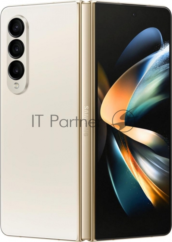 Смартфон Samsung SM-F936B Galaxy Z Fold 4 256Gb 12Gb бежевый раскладной 3G 4G 7.6 1768x2208 Android 11 10Mpix 802.11 a/b/g/n/ac/ax NFC GPS GSM900/1800 GSM1900 TouchSc Ptotect