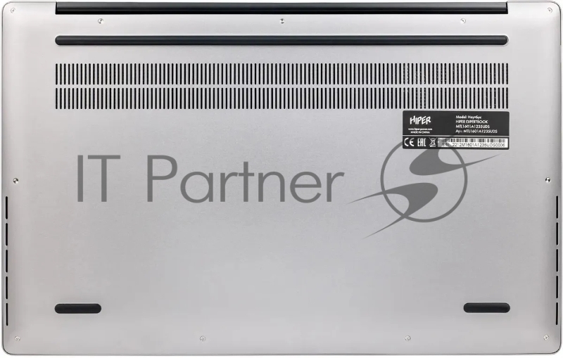 Ноутбук Hiper EXPERTBOOK MTL1601 Core i5 1135G7 8Gb SSD512Gb Intel Iris Xe graphics 16.1 IPS FHD (1920x1080) Windows 10 black BT Cam (MTL1601A1135WH)