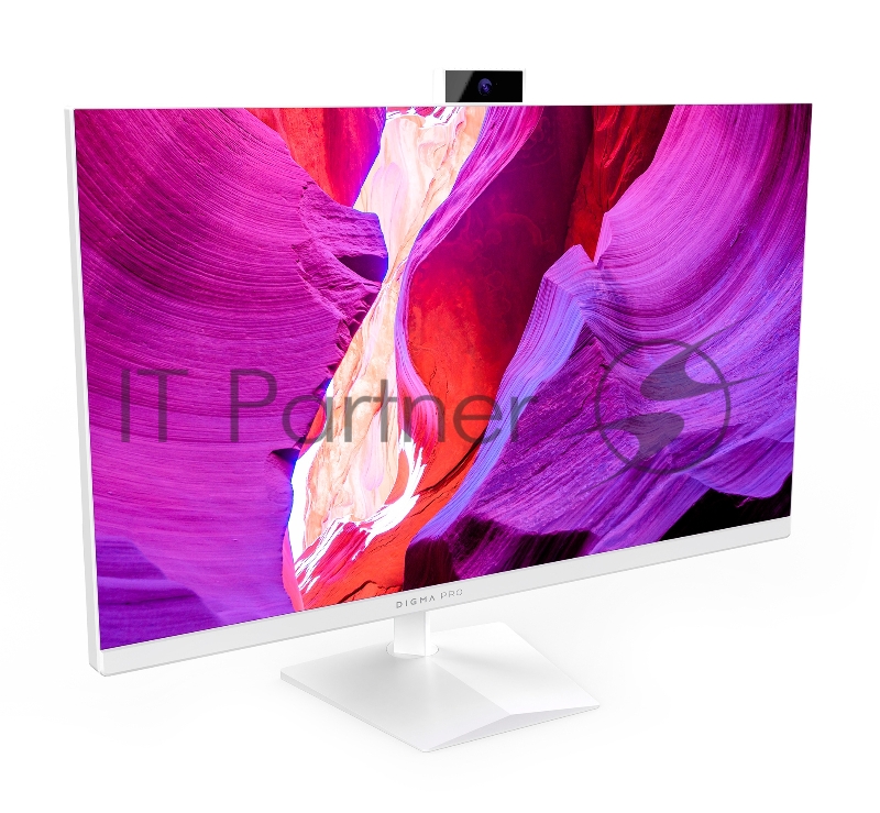 Моноблок Digma PRO AiO 27i 27 2K i7 1165G7 (2.8) 16Gb SSD1Tb Iris Xe Windows 11 Professional GbitEth WiFi BT 90W клавиатура мышь Cam белый 2560x1440