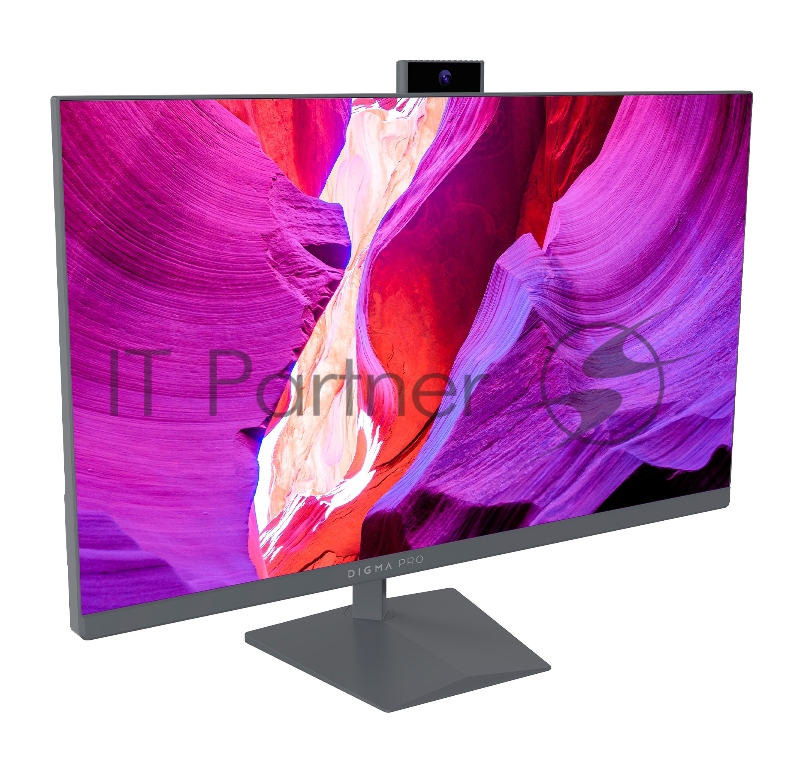 Моноблок Digma PRO AiO 27i 27 2K i7 1165G7 (2.8) 16Gb SSD1Tb Iris Xe Windows 11 Professional GbitEth WiFi BT 90W клавиатура мышь Cam серый 2560x1440