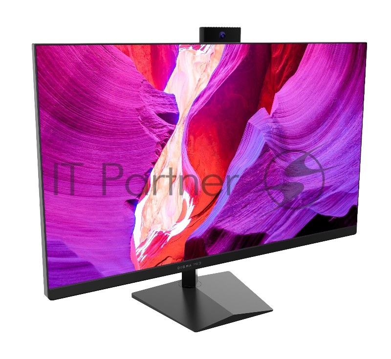 Моноблок Digma PRO AiO 27i 27 2K i7 1165G7 (2.8) 16Gb SSD1Tb Iris Xe Windows 11 Professional GbitEth WiFi BT 90W клавиатура мышь Cam черный 2560x1440