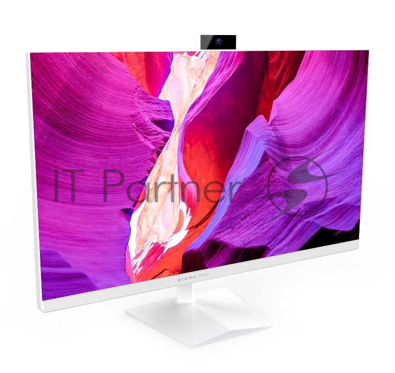 Моноблок Digma PRO AiO 27i 27 2K i7 1165G7 (2.8) 16Gb SSD512Gb Iris Xe Windows 11 Professional GbitEth WiFi BT 90W клавиатура мышь Cam белый 2560x1440