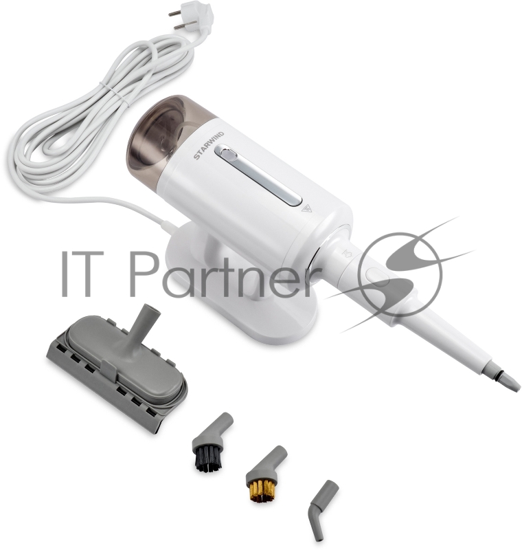 Швабра паровая Starwind SSM5590 1500Вт белый/серый