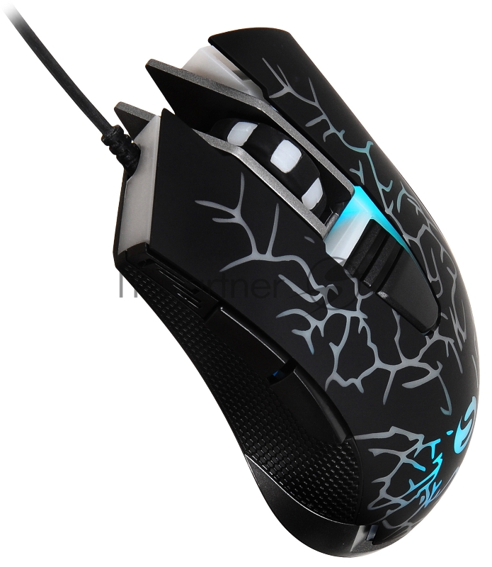 Мышь SunWind SW-M705G черный оптическая (3600dpi) USB для ноутбука (6but)