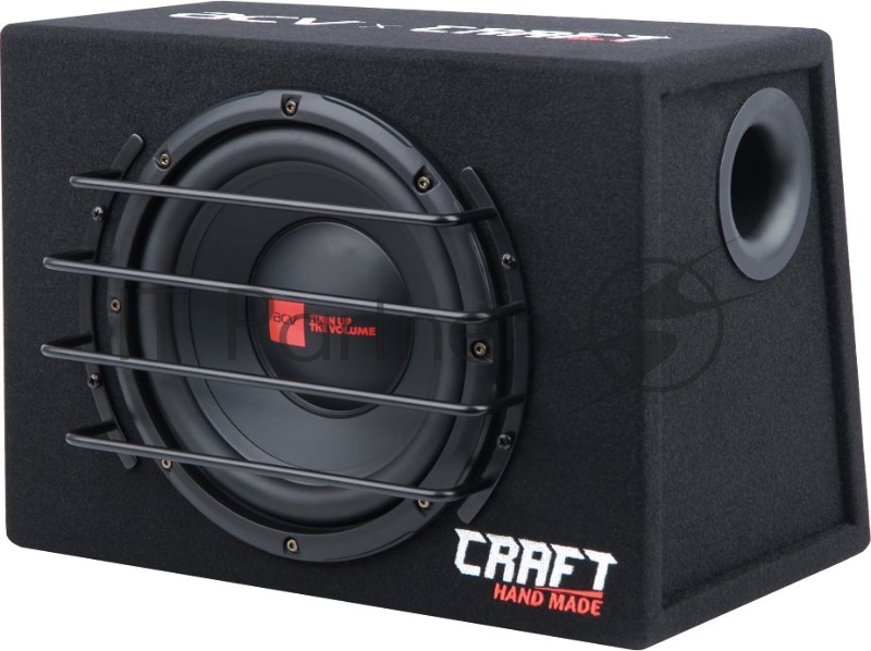Сабвуфер автомобильный ACV CRAFT B10A 200Вт активный (25см/10)