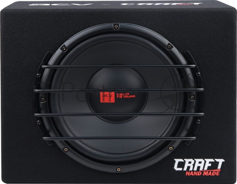 Сабвуфер автомобильный ACV CRAFT B12A 300Вт активный (30см/12)