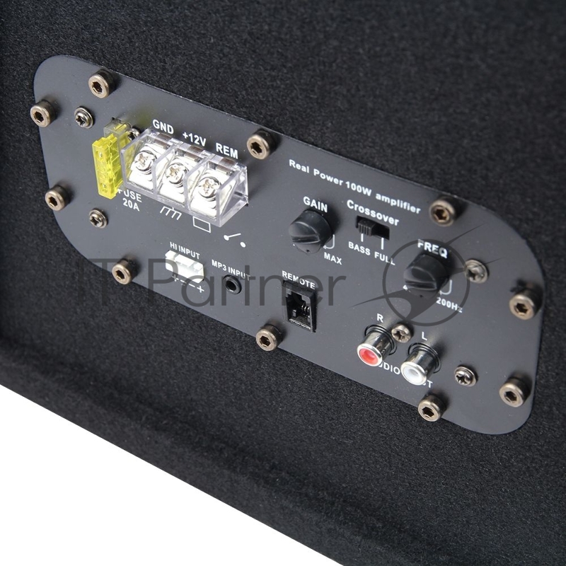 Сабвуфер автомобильный ACV CRAFT B12A 300Вт активный (30см/12)