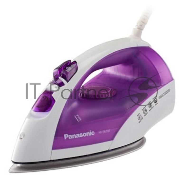 Утюг Panasonic NI-E610TVTW 2380Вт фиолетовый/белый