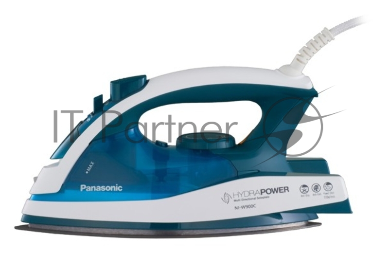 Утюг Panasonic NI-W900CMTW 2400Вт белый/голубой