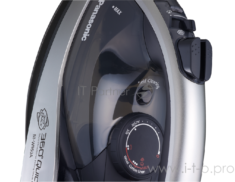 Утюг Panasonic NI-W950ALTW 2400Вт черный