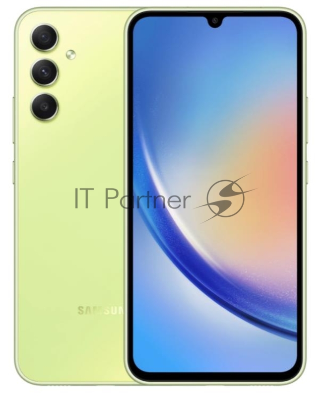 Мобильный телефон GALAXY A34 A346 8/128 GREEN SAMSUNG