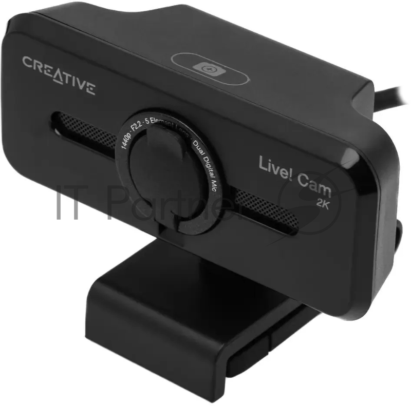 Камера Web Creative Live! Cam SYNC V3 черный 2Mpix (1920x1080) USB2.0 с микрофоном (73VF090000000)
