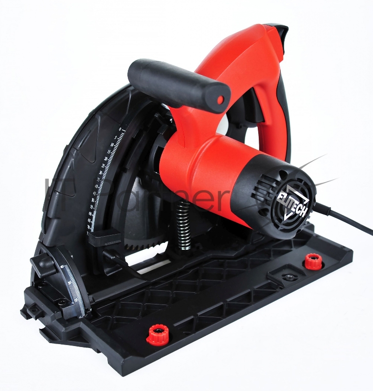 Циркулярная пила (дисковая) Elitech ПД 1675П (E2206.003.01) 1600Вт (ручная)