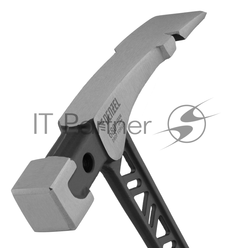 Молоток каменщика, 680 г, цельнокованый, двухкомпонентная обрезиненная рукоятка // Denzel