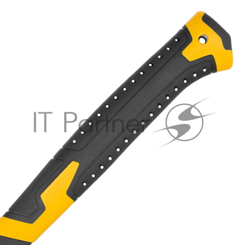 Молоток каменщика, 680 г, цельнокованый, двухкомпонентная обрезиненная рукоятка // Denzel