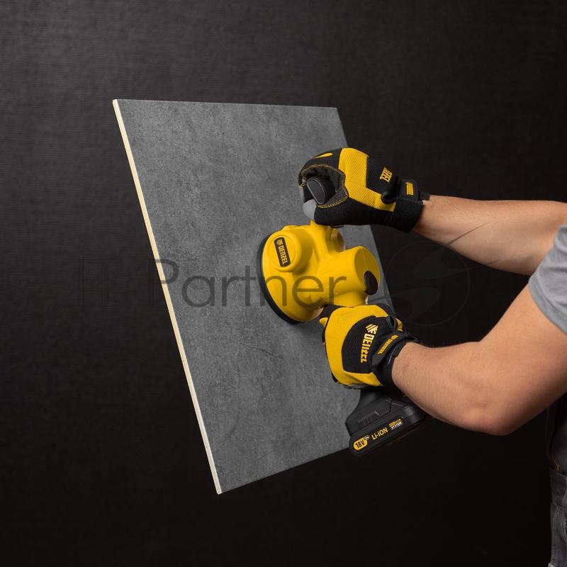 Машина для укладки плитки TTM-130-0, 18В Li-Ion// Denzel