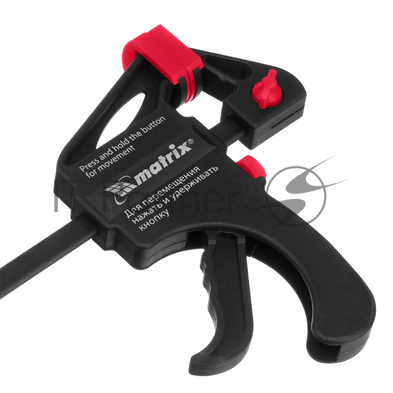 Струбцина универсальная, быстрозажимная, F-образная, 300 х 415 х 45 мм, пластиковый корпус// Matrix