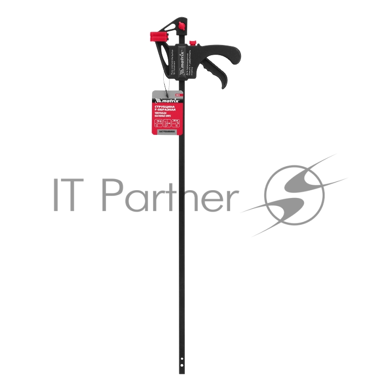 Струбцина универсальная, быстрозажимная, F-образная, 450 х 565 х 45 мм, пластиковый корпус// Matrix