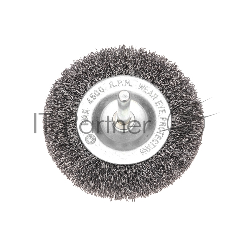 Щетка дисковая для дрели KRANZ витая стальная проволока 75 мм KRANZ