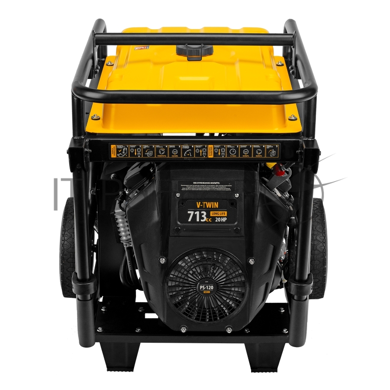 Генератор бензиновый PS-120EAD-3, 12 кВт,230/400 В, 40л, разъём ATS,перекл.режима,эл.старт// Denzel