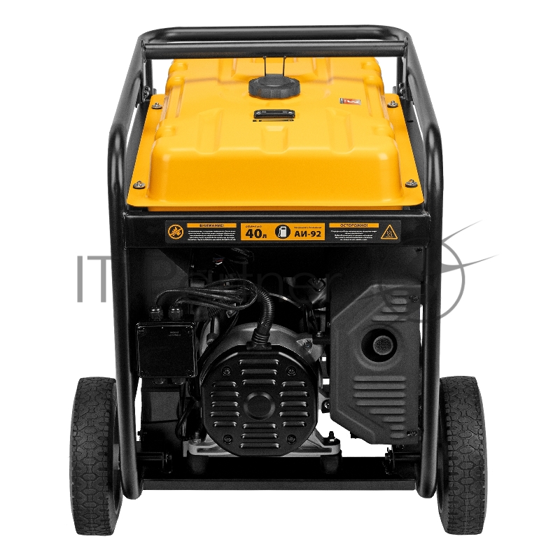 Генератор бензиновый PS-120EAD-3, 12 кВт,230/400 В, 40л, разъём ATS,перекл.режима,эл.старт// Denzel