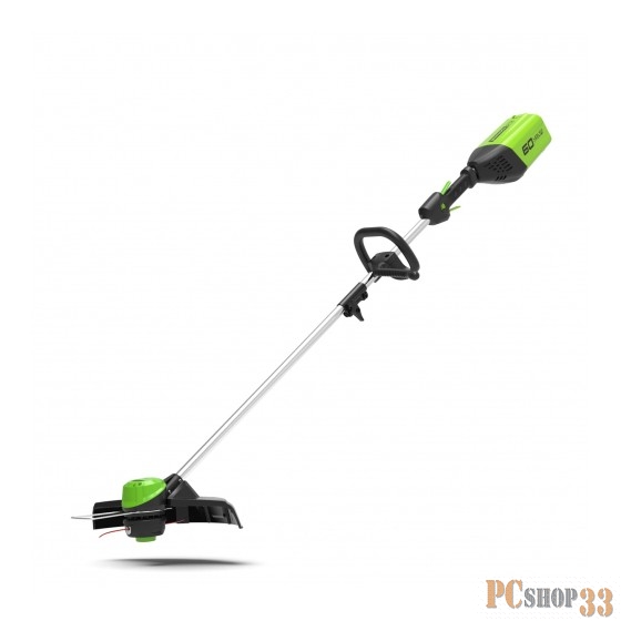 Триммер аккумуляторный GreenWorks GD60LTk4, 60V, 40 см, бесщеточный, c АКБ 1х4Ач и ЗУ (2108307UB)