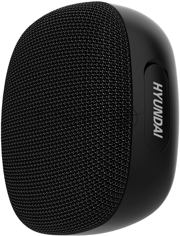 Колонка порт. Hyundai H-PS1010 черный 10W 1.0 BT 10м 1200mAh