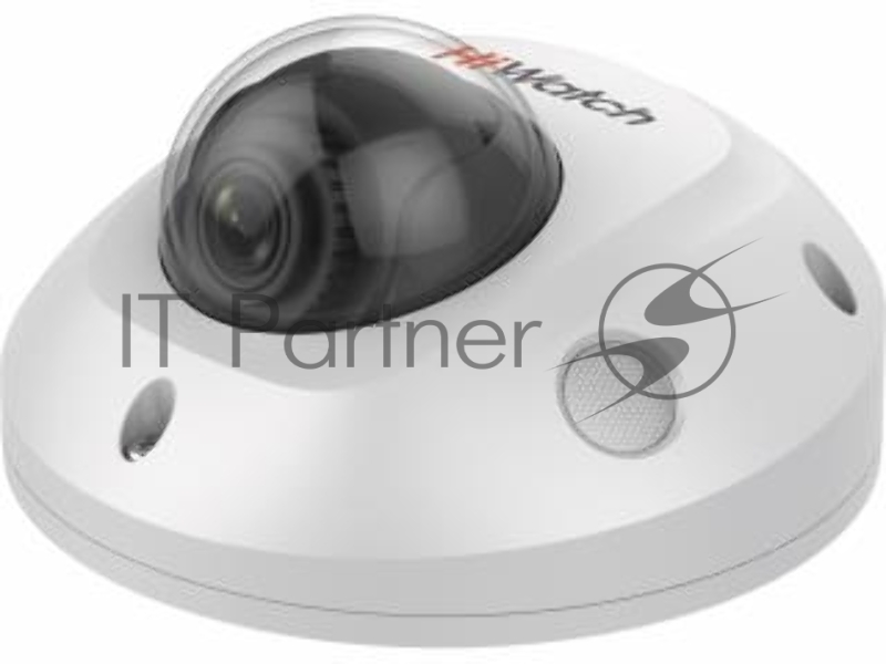 Видеокамера IP HiWatch 4Мп уличная компактная IP-камера с EXIR-подсветкой до 10м 1/3 Progressive Scan CMOS объектив 2.8мм угол обзора 98° механический ИК-фильтр 0.01лк@F1.2 сжатие H.265/H.265+/H.264/H.264+/M