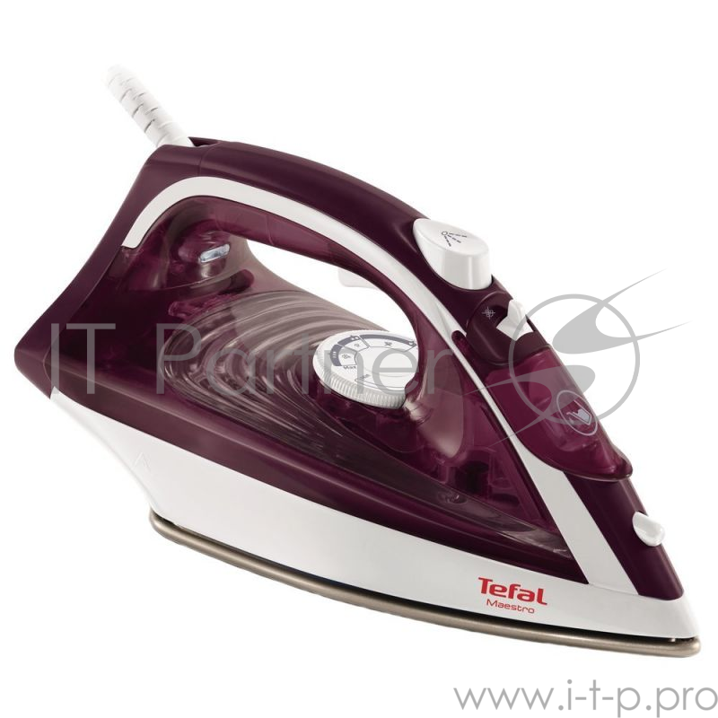 Утюг Tefal FV1844E0 2300Вт белый/бордовый