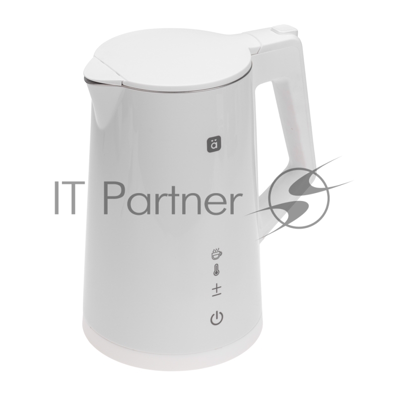 Чайник WiFi умный пластиковый, белый HALSA