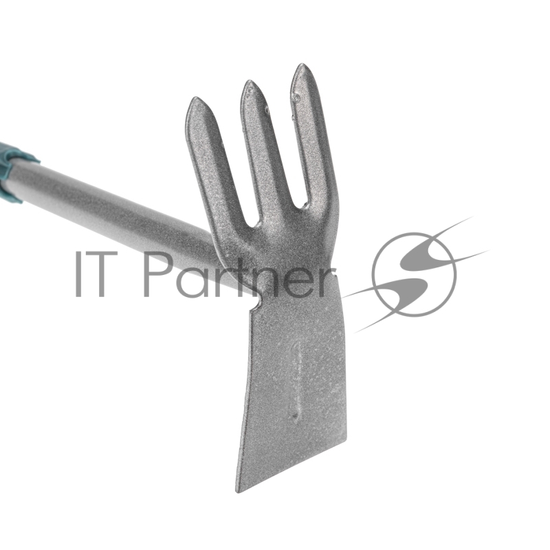 Мотыжка комбинированная 3 прямых зубца с металлической ручкой ЧЕТЫРЕ СЕЗОНА