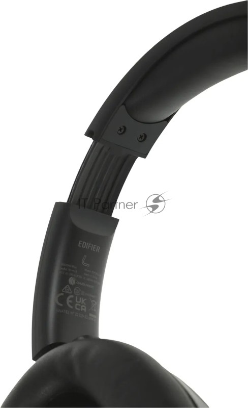 Гарнитура накладные Edifier W820NB PLUS черный беспроводные bluetooth оголовье