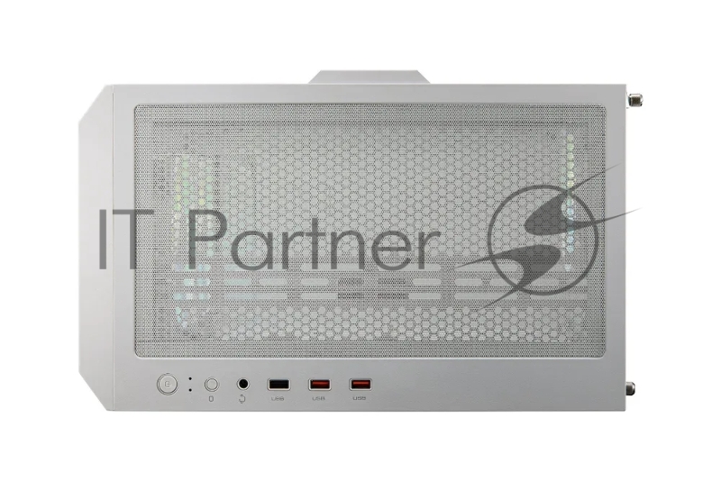 Корпус Cougar Airface RGB White, 2х140мм + 1x120mm ARGB Fan, ARGB Fan Hub, без БП, белый, ATX