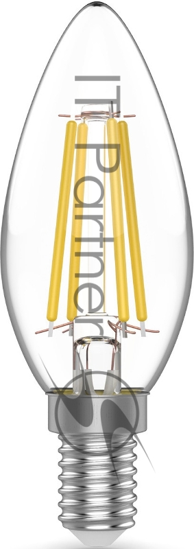 Лампа светодиодная Gauss Basic 1031116T 5.5Вт цок.:E14 свеча 240B 2700K св.свеч.бел.теп. (упак.:3шт)