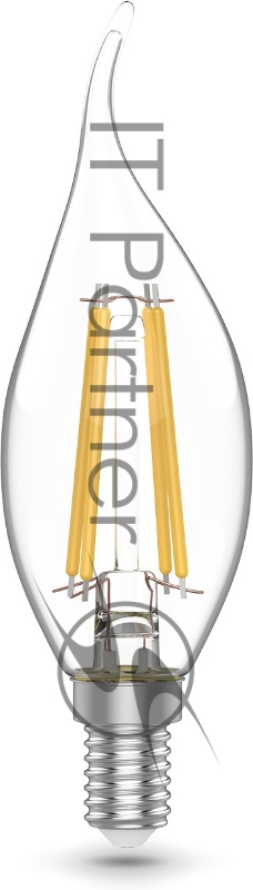 Лампа светодиодная Gauss Basic 1041116T 5.5Вт цок.:E14 свеча 240B 2700K св.свеч.бел.теп. (упак.:3шт)