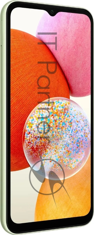 Смартфон Samsung SM-A145 Galaxy A14 128Gb 4Gb светло-зеленый моноблок 3G 4G 2Sim 6.6 1080x2408 Android 13 50Mpix 802.11 a/b/g/n/ac NFC GPS GSM900/1800 GSM1900 microSD max1024Gb