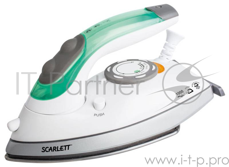 Утюг Scarlett SC-SI30T01 1000Вт белый/зеленый