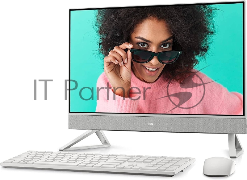 Моноблок DELL INSPIRON 5410 23.8(1920x1080 (матовый))/Touch/Intel Core i7 1255U(1.7Ghz)/16384Mb/1000+256 GeForce MX550(2048Mb)/Cam/BT/WiFi/war 1y/5.59kg/white/Win11Home + ARB+EN kbd Английская клавиатура