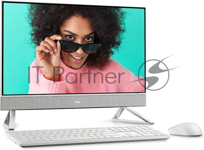 Моноблок DELL INSPIRON 5410 23.8(1920x1080 (матовый))/Touch/Intel Core i7 1255U(1.7Ghz)/16384Mb/1000+256 GeForce MX550(2048Mb)/Cam/BT/WiFi/war 1y/5.59kg/white/Win11Home + ARB+EN kbd Английская клавиатура