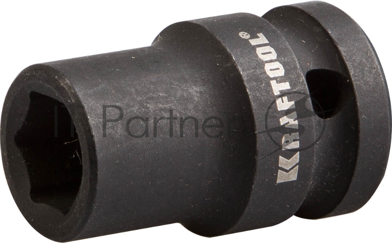 Торцовая головка KRAFTOOL INDUSTRIE QUALITAT ударная (1/2), FLANK, Cr-Mo, фосфатированная, 12 мм