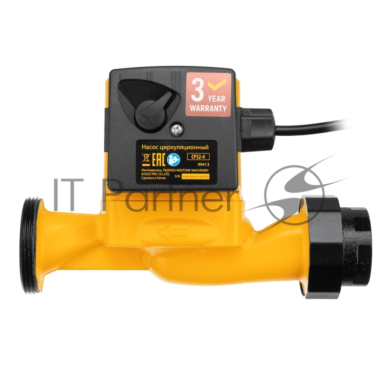 Циркуляционный насос CP32-4, напор 4 м, 50 л/мин, 1 м кабель, монт. длина 180 мм// Denzel