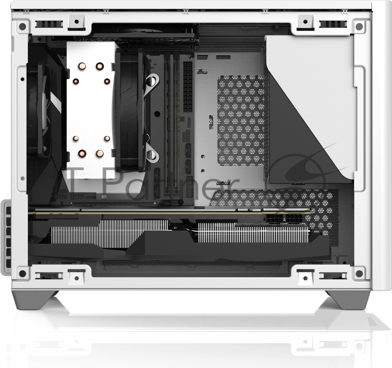 Держатель видеокарты в корпусе Cooler Master NR200 ATX PSU Bracket White