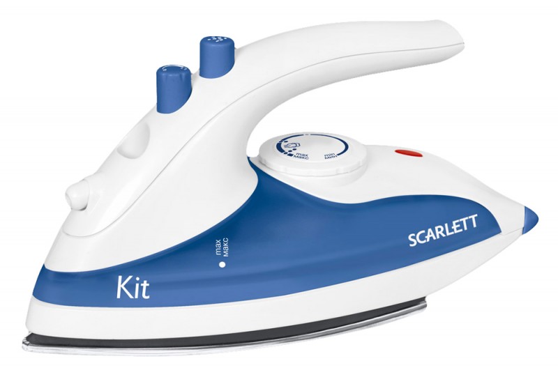 Утюг Scarlett SC-1135S 800Вт голубой/белый